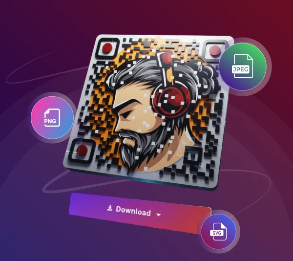 Image qr code generator