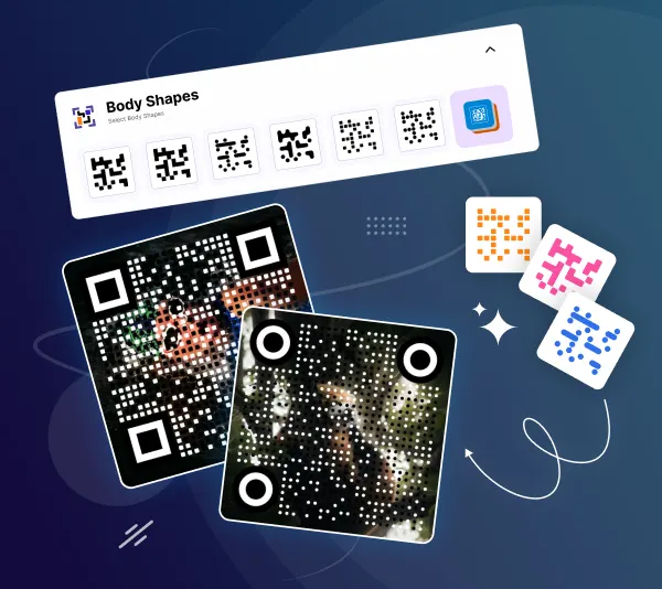 Image qr code generator