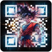 Decorative QR code illustration