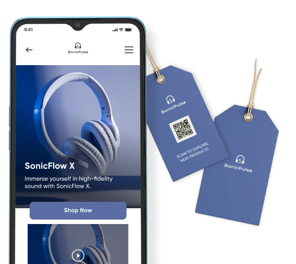 landing page