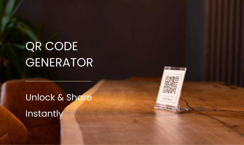 QR Code Generator- Banner