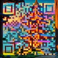 Artistic QR template 2